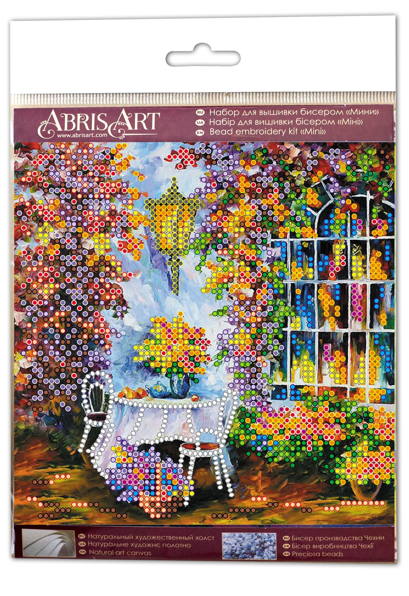 Bead Embroidery Kit Mini Bead embroidery kit Autumn mood