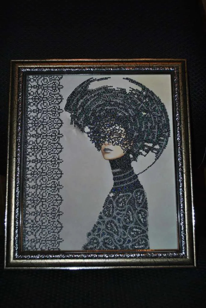 Bead Embroidery Kit Main Bead Embroidery Kit Morgana