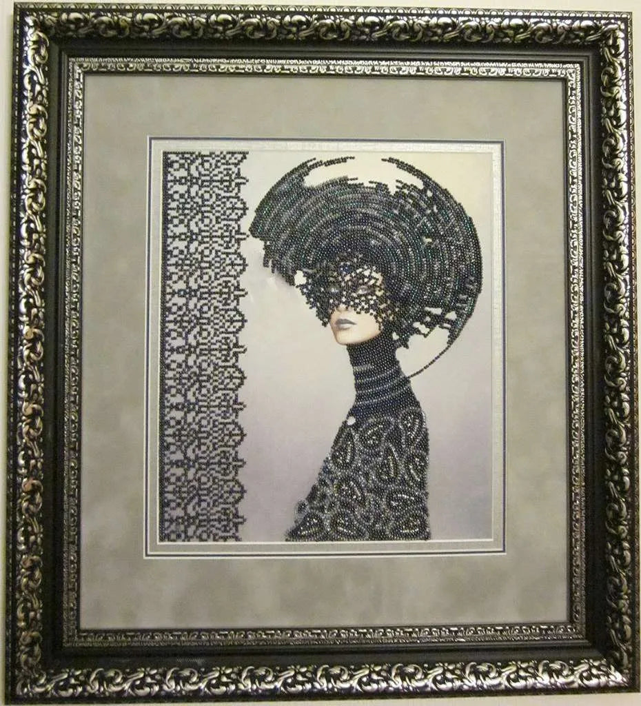 Bead Embroidery Kit Main Bead Embroidery Kit Morgana
