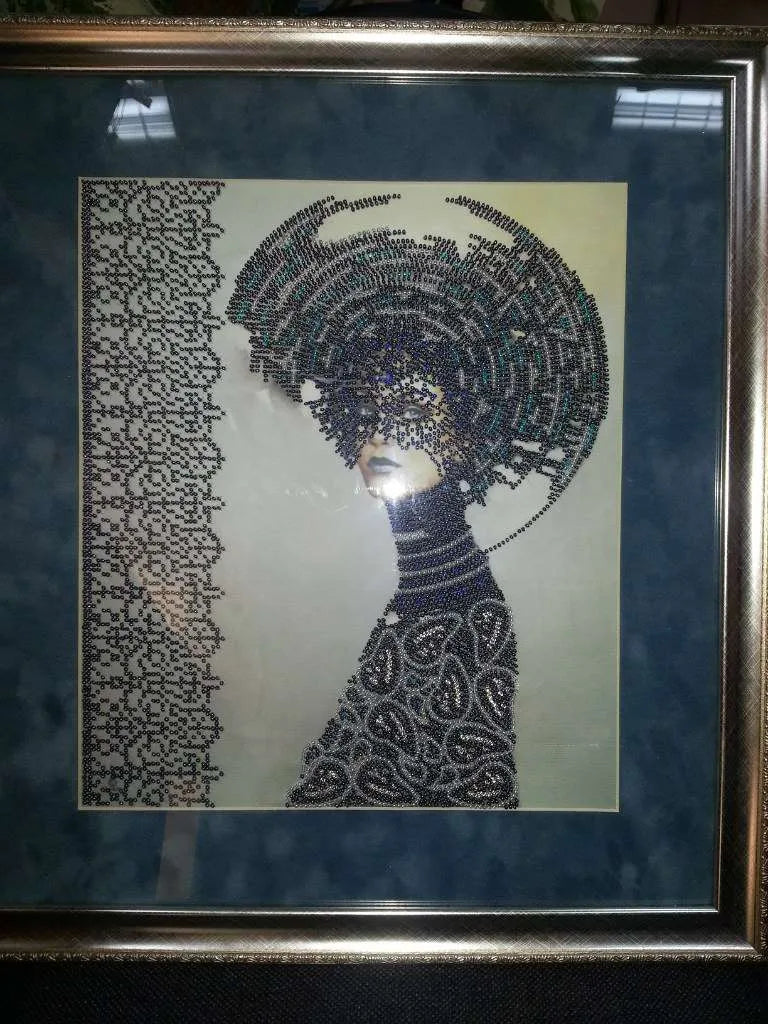 Bead Embroidery Kit Main Bead Embroidery Kit Morgana