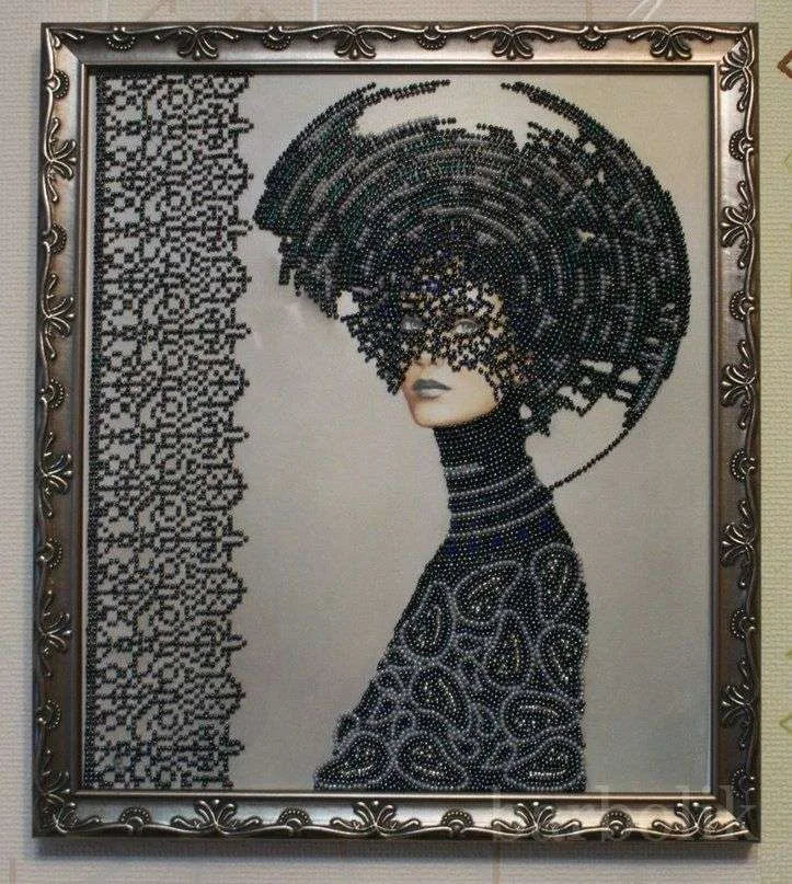 Bead Embroidery Kit Main Bead Embroidery Kit Morgana