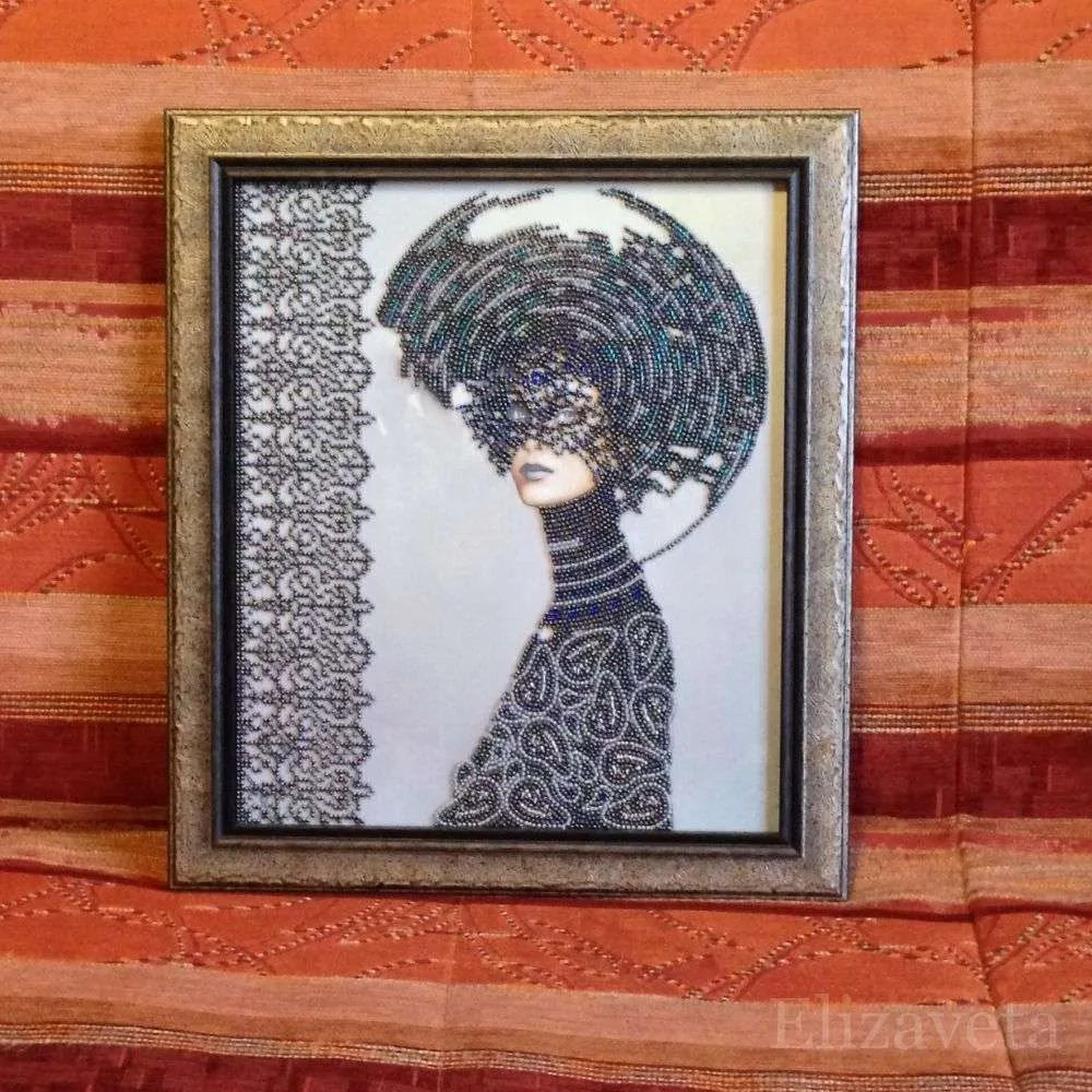 Bead Embroidery Kit Main Bead Embroidery Kit Morgana