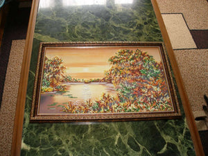 Bead Embroidery Kit Main Bead Embroidery Kit Quiet Sunset