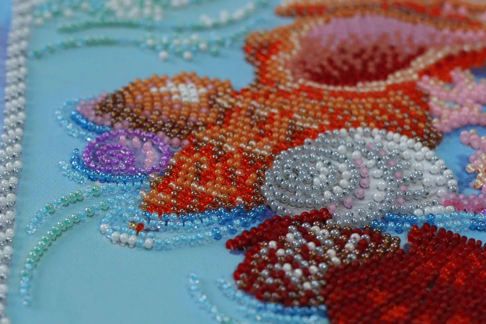 Bead Embroidery Kit Main Bead Embroidery Kit Azure coast