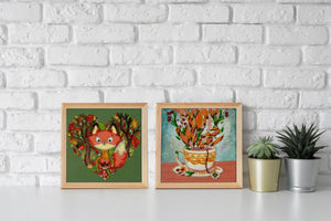Bead Embroidery Kit Mini Bead embroidery kit Аutumn aroma