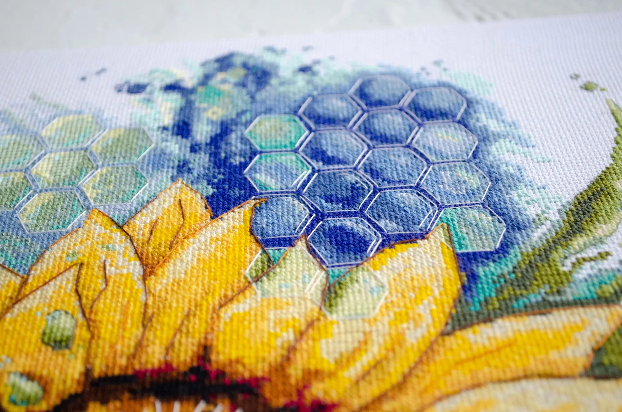 Cross Stitch Kit Cross-stitch kits The color of the sun