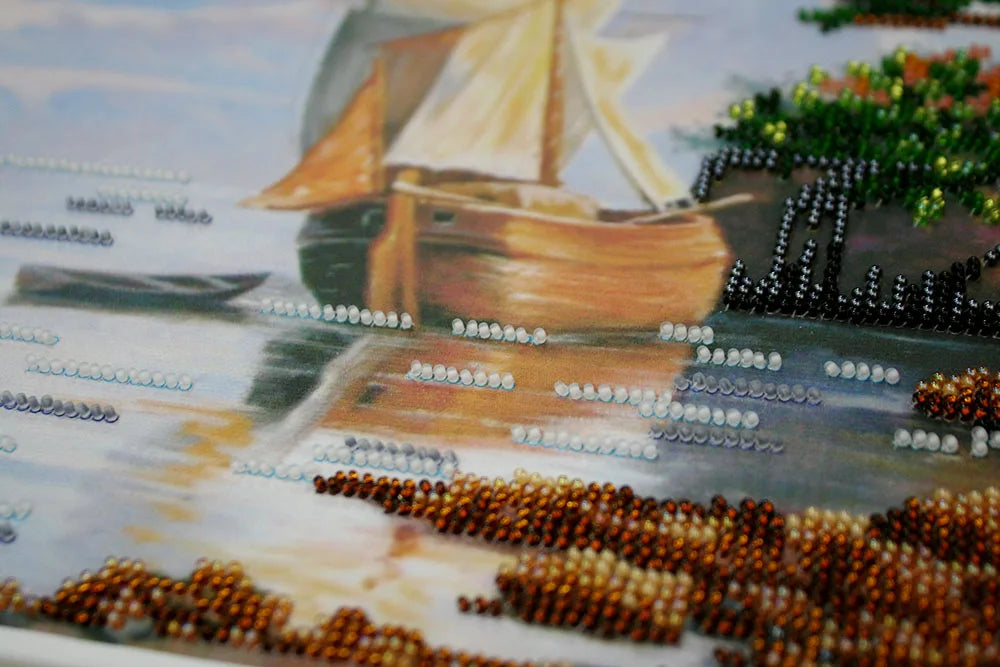 Bead Embroidery Kit Main Bead Embroidery Kit Sailfish