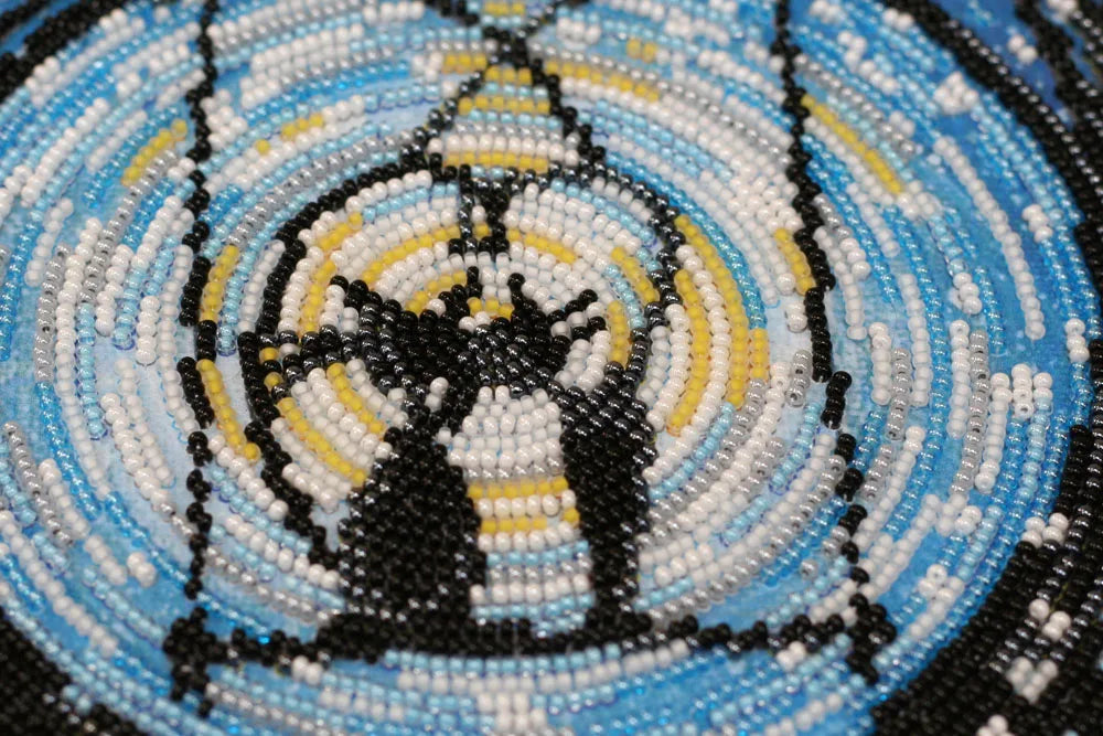 Bead Embroidery Kit Main Bead Embroidery Kit Night rendezvous