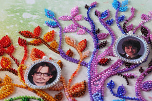 Bead Embroidery Kit Main Bead Embroidery Kit Family tree