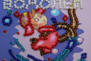 Magnets Bead Embroidery Kit Magnets Bead embroidery kit Aquarius