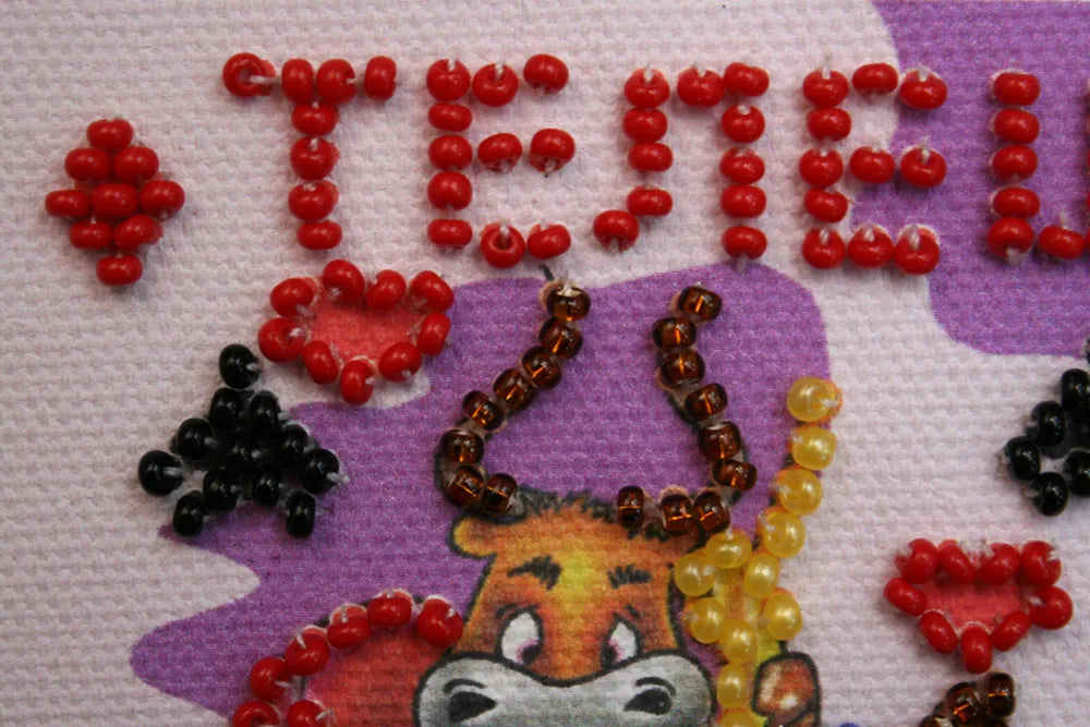 Magnets Bead Embroidery Kit Magnets Bead embroidery kit Taurus