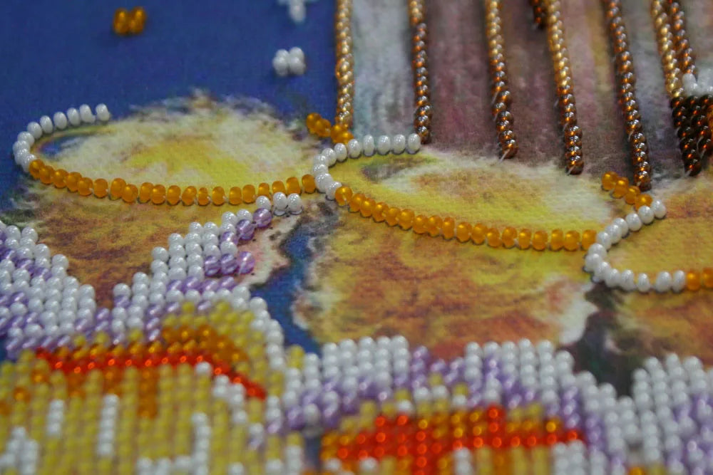 Bead Embroidery Kit Main Bead Embroidery Kit Сute angels