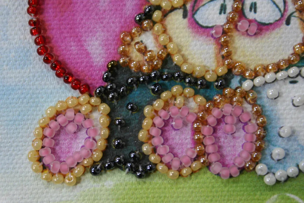 Magnets Bead Embroidery Kit Enamoured woollies – 2