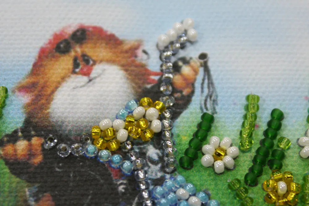 Magnets Bead Embroidery Kit Magnets Bead embroidery kit Biker