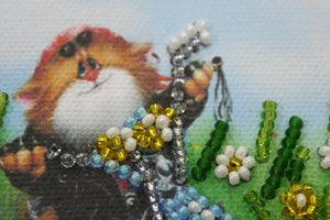 Magnets Bead Embroidery Kit Magnets Bead embroidery kit Biker
