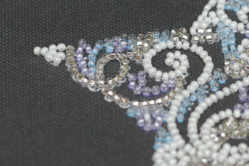 Bead Embroidery Kit Mini Bead embroidery kit Lace star