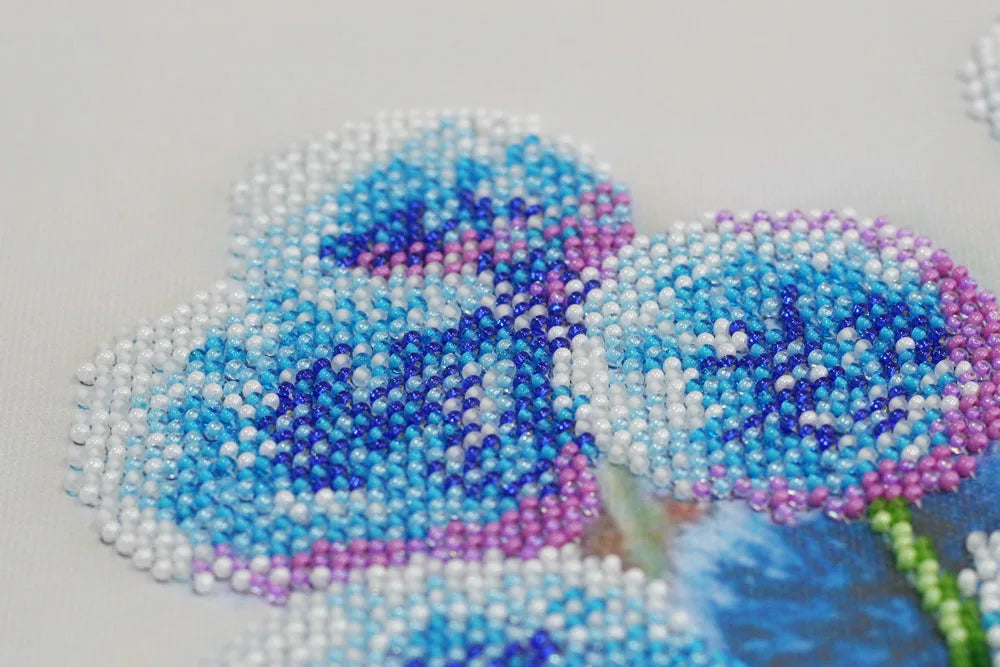 Bead Embroidery Kit Main Bead Embroidery Kit Blue balls
