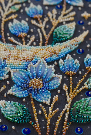 Bead Embroidery Kit Main Bead Embroidery Kit A magical night