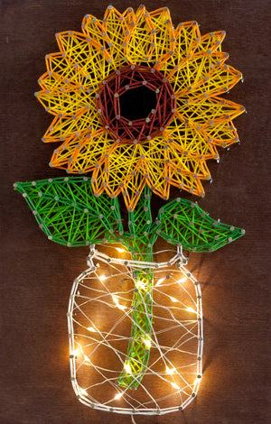 String Art Kit Creative Kit/String Art Sunflower