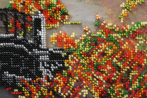 Bead Embroidery Kit Main Bead Embroidery Kit Gold of Autumn