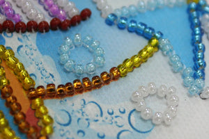 Magnets Bead Embroidery Kit Magnets Bead embroidery kit Under the umbrella