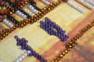 Bead Embroidery Kit Main Bead Embroidery Kit Autumn Poetry