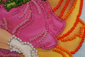 Bead Embroidery Kit Mini Bead embroidery kit Sleeping fairy