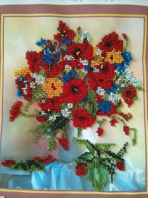 Bead Embroidery Kit Main Bead Embroidery Kit Summer imagination