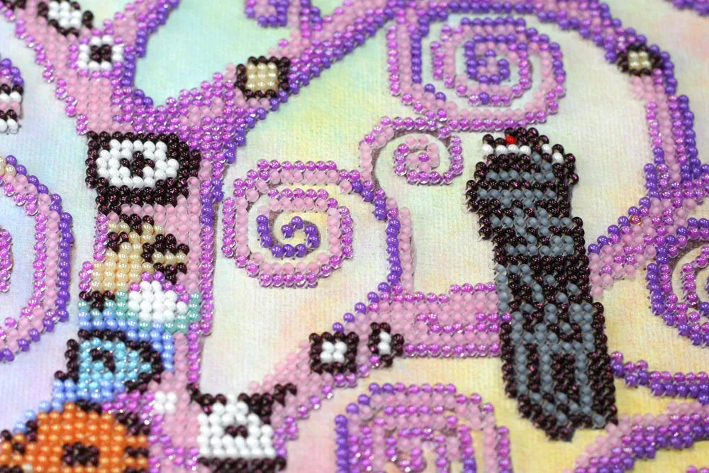 Bead Embroidery Kit Main Bead Embroidery Kit Spring tree of life