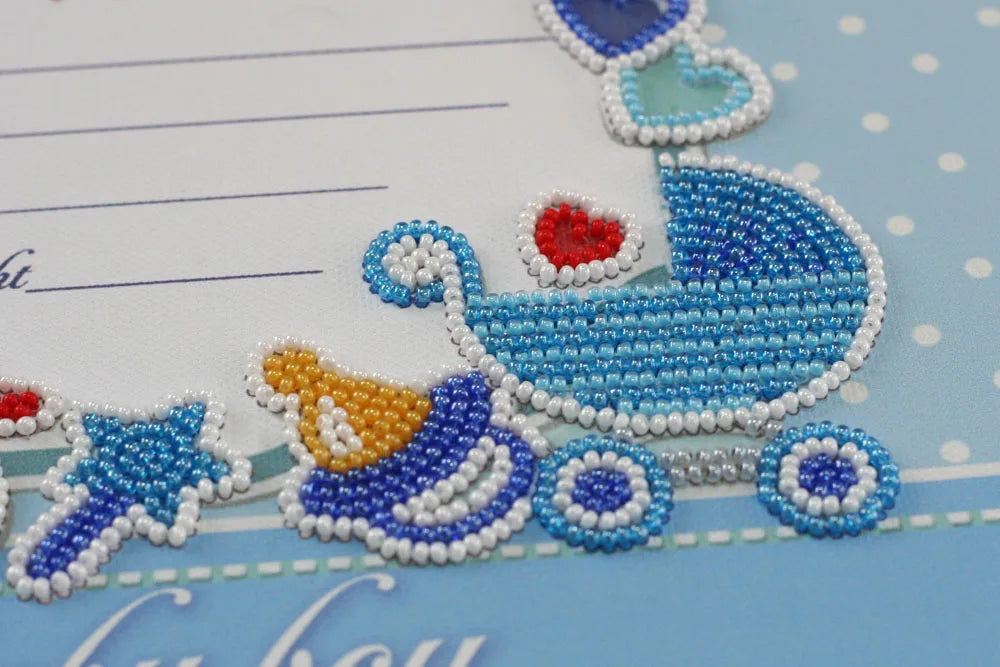 Bead Embroidery Kit Main Bead Embroidery Kit Metric for a boy