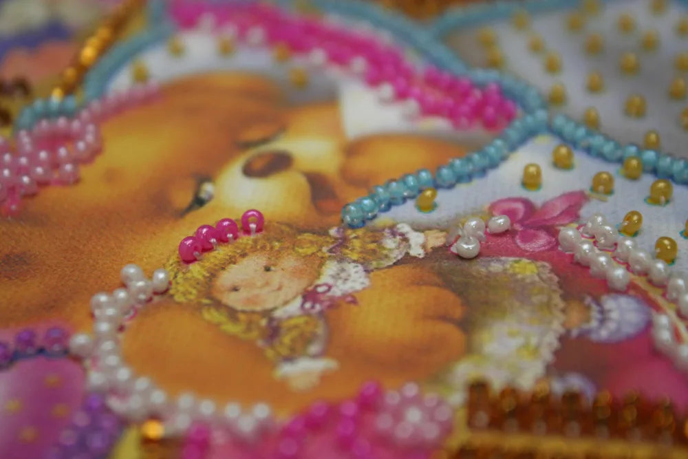Bead Embroidery Kit Mini Bead embroidery kit Nighty night