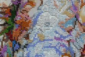Bead Embroidery Kit Main Bead Embroidery Kit Spring mood (People)