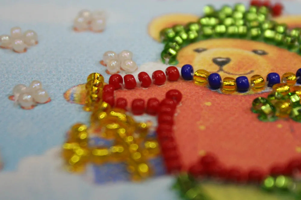 Magnets Bead Embroidery Kit Figure skater – 1