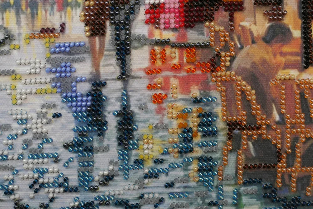 Bead Embroidery Kit Main Bead Embroidery Kit After the rain