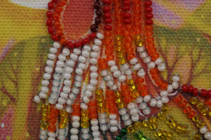 Bead Embroidery Kit Mini Bead embroidery kit Cockerel
