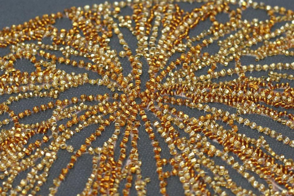 Bead Embroidery Kit Main Bead Embroidery Kit Moon filigree
