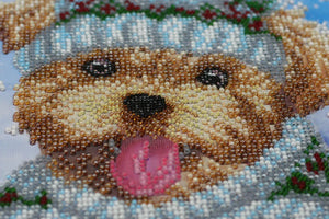 Bead Embroidery Kit Main Bead Embroidery Kit Winter fun