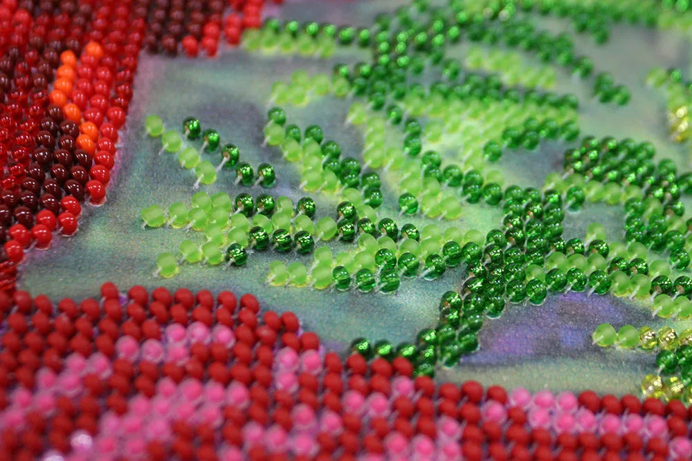 Bead Embroidery Kit Main Bead Embroidery Kit Wild poppies – 2