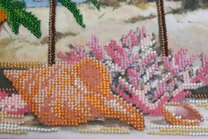 Bead Embroidery Kit Main Bead Embroidery Kit On the coast