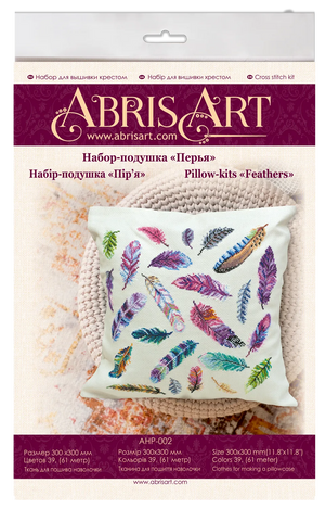 Cross Stitch Kit For Cushion Cross-stitch kits Feathers