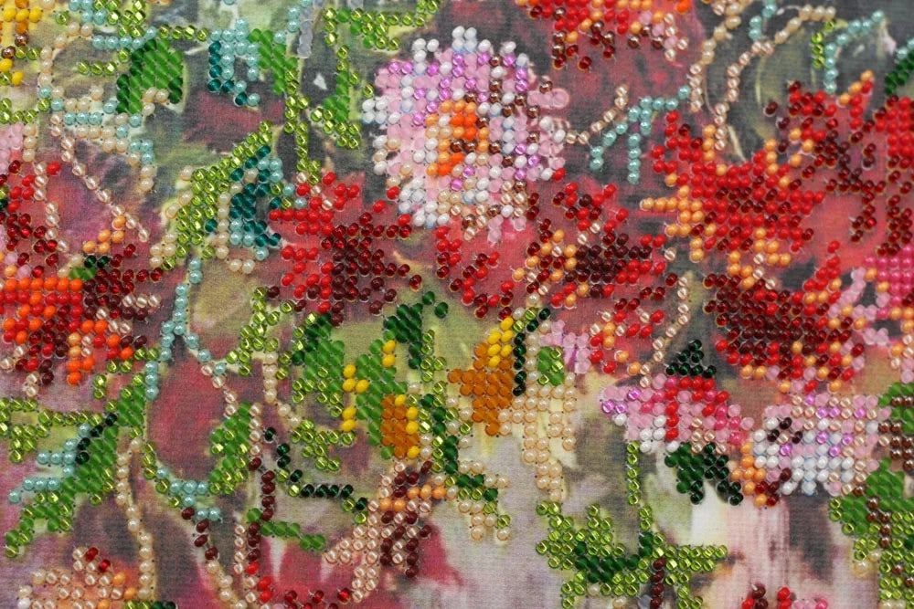 Bead Embroidery Kit Main Bead Embroidery Kit Marguerites