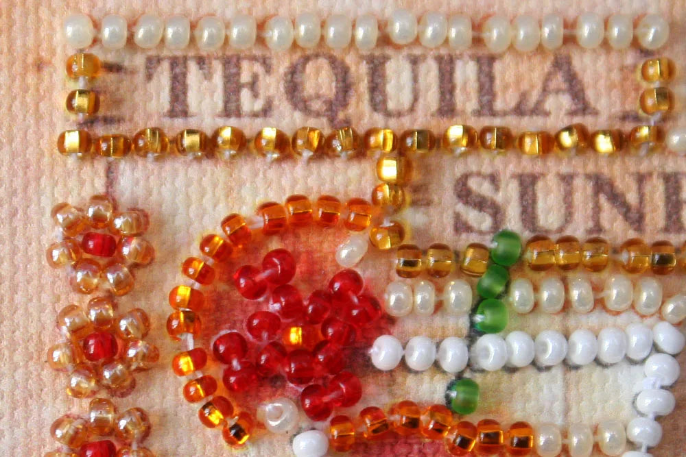 Magnets Bead Embroidery Kit Magnets Bead embroidery kit Tequila Sunrise