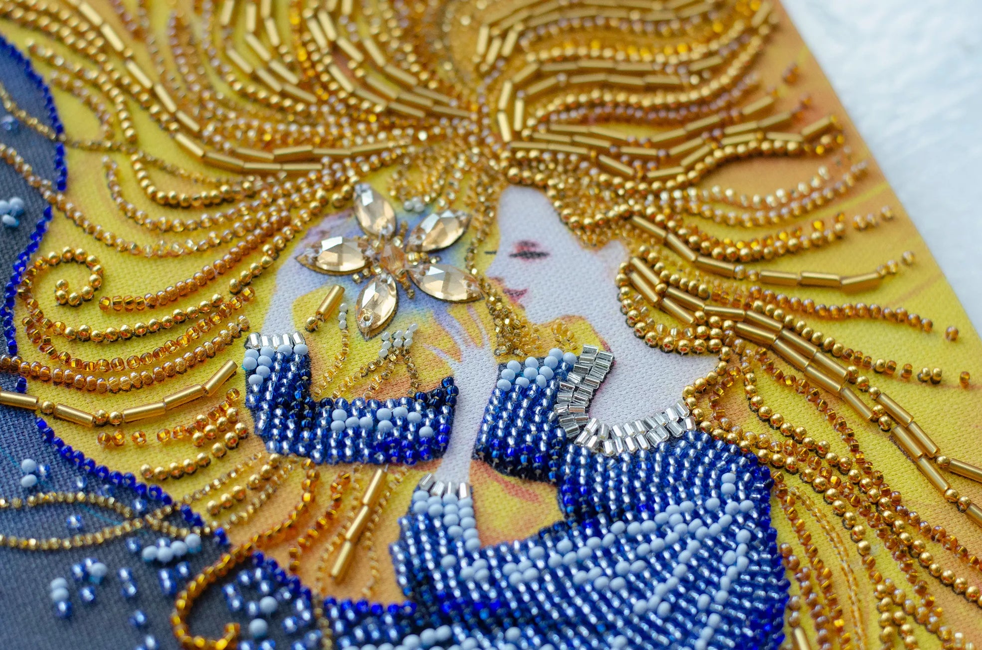 Bead Embroidery Kit Main Bead Embroidery Kit Star maiden