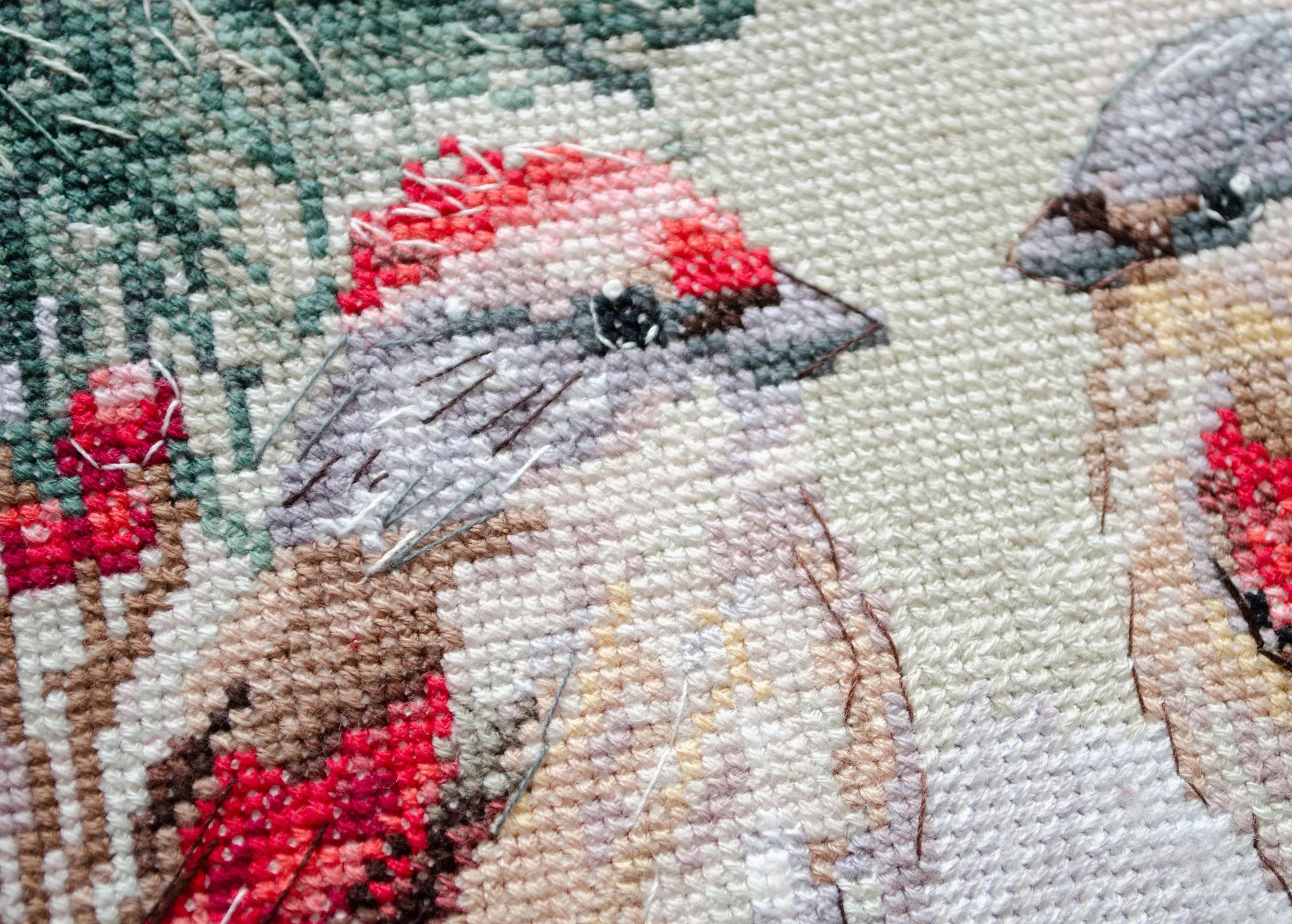 Cross Stitch Kit Cross-stitch kits Chittering about winter