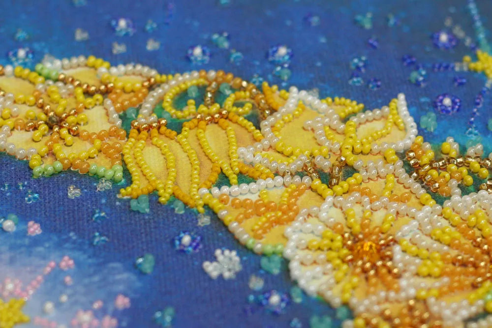 Bead Embroidery Kit Main Bead Embroidery Kit The night shone