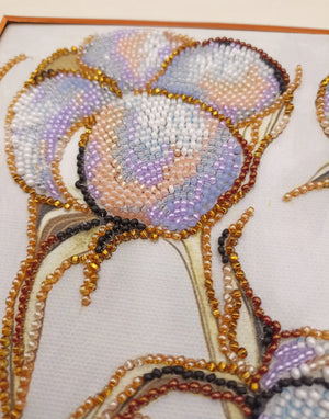 Bead Embroidery Kit Mid-sized bead embroidery kit Gentle touch
