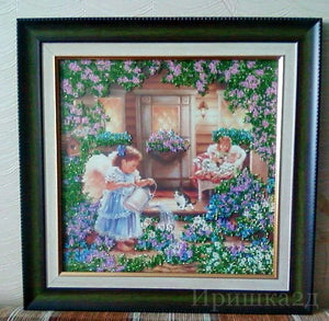 Bead Embroidery Kit Main Bead Embroidery Kit Angels