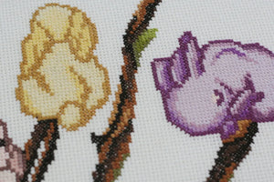 Cross Stitch Kit Cross-stitch kits March rabbits