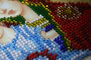 Bead Embroidery Kit Main Bead Embroidery Kit Icon of the Mother of God «Merciful»