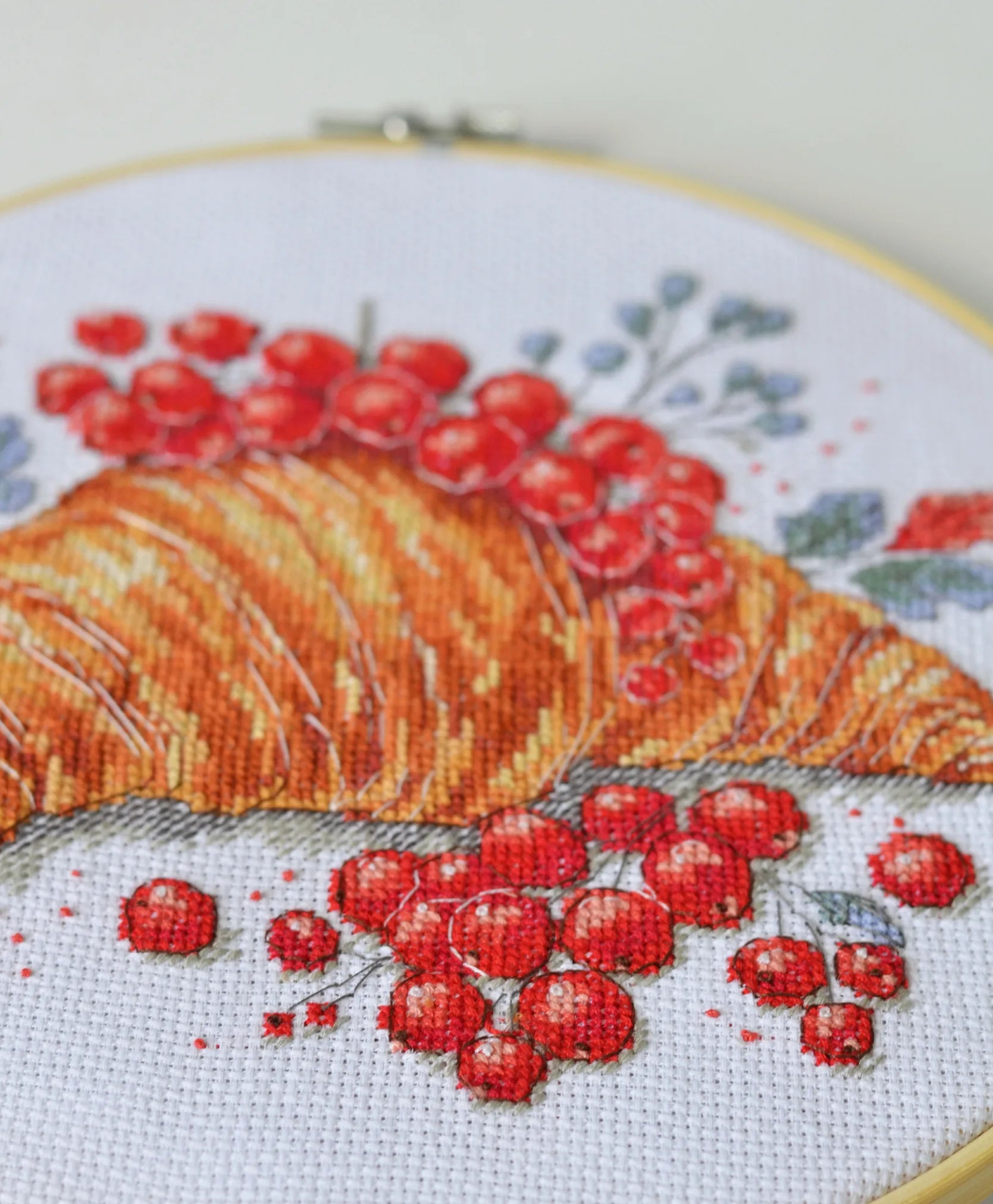 Cross Stitch Kit Cross-stitch kits Redcurrant Croissant